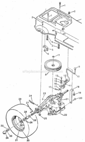 Part Location Diagram of 165X34MA Craftsman Extension Spring