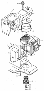 Part Location Diagram of 26X203 Craftsman Screw