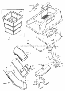 Page G Diagram and Parts List for 502255092  Craftsman Lawn Tractor