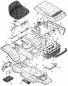 Part Location Diagram of 92328E601 Craftsman Fender
