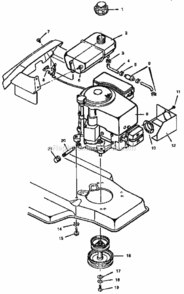 Page D Diagram and Parts List for 502255121  Craftsman Lawn Tractor