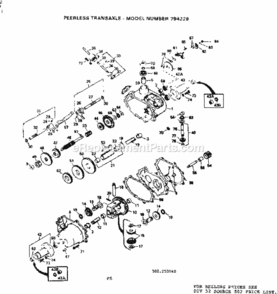 Page F Diagram and Parts List for 502255140  Craftsman Lawn Tractor