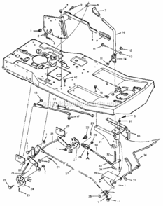 Page D Diagram and Parts List for 502255172  Craftsman Lawn Tractor
