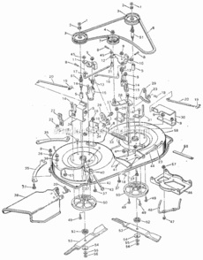 Page E Diagram and Parts List for 502255180  Craftsman Lawn Tractor