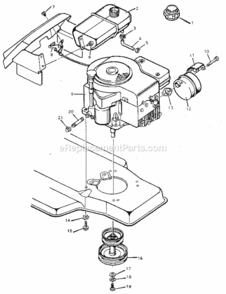 Page G Diagram and Parts List for 502255180  Craftsman Lawn Tractor