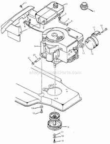 Page G Diagram and Parts List for 502255192  Craftsman Lawn Tractor