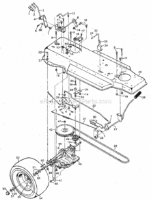 Part Location Diagram of 024582MA Murray Hub Cap