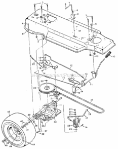 Part Location Diagram of 794538 Briggs and Stratton DISCONTINUED
