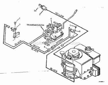 Page A Diagram and Parts List for 502255621  Craftsman Lawn Tractor