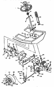 Part Location Diagram of GW-55048P MTD ASSM-CONTROL CABLE
