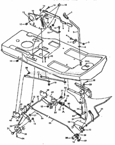 Page D Diagram and Parts List for 502255632  Craftsman Lawn Tractor