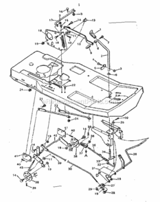 Page D Diagram and Parts List for 502255640  Craftsman Lawn Tractor