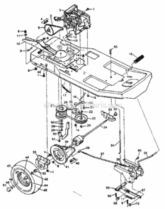 Part Location Diagram of 165X64 Craftsman Spring