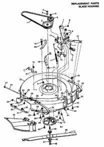 Part Location Diagram of 55305 Generac OBS TOP COVER ENGINE