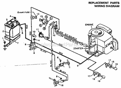 Page G Diagram and Parts List for 502255712  Craftsman Lawn Tractor