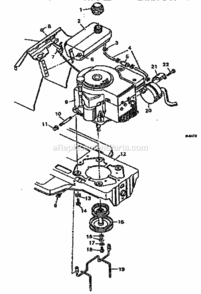 Page D Diagram and Parts List for 502255751  Craftsman Lawn Tractor