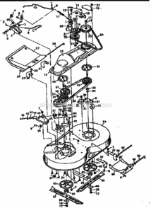 Page G Diagram and Parts List for 502255751  Craftsman Lawn Tractor