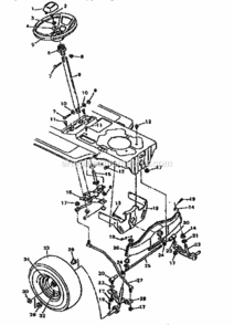 Page D Diagram and Parts List for 502255780  Craftsman Lawn Tractor