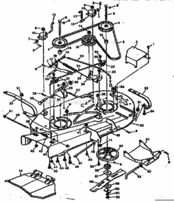 Page F Diagram and Parts List for 502255780  Craftsman Lawn Tractor