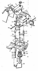 Page G Diagram and Parts List for 502255791  Craftsman Lawn Tractor