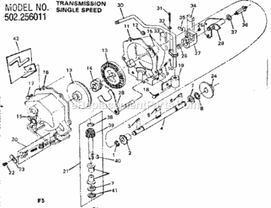 Part Location Diagram of 407138 Craftsman Screw