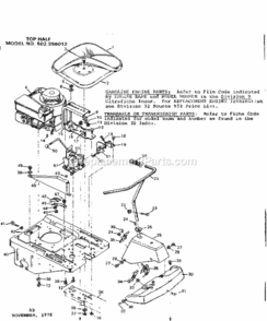 Part Location Diagram of 23472 Craftsman Engine