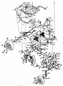 Part Location Diagram of 24573 Craftsman Arm