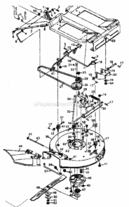 Part Location Diagram of 24512 Craftsman Bracket