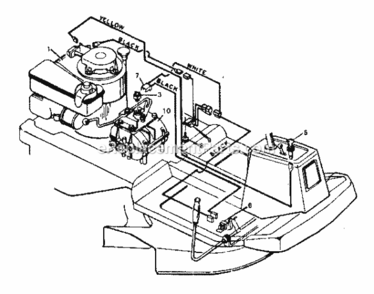Page A Diagram and Parts List for 502256034  Craftsman Lawn Tractor