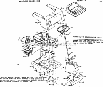 Part Location Diagram of 54162PAMA Murray QM THROTTLE CONTROL