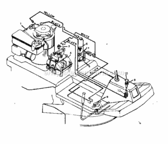 Page A Diagram and Parts List for 502256093  Craftsman Lawn Tractor