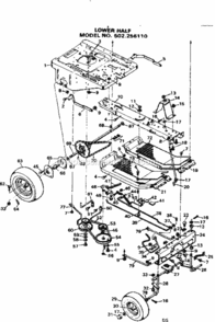 Part Location Diagram of 24574 Craftsman Arm