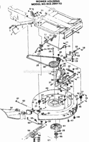 Part Location Diagram of 24522 Tecumseh Wire Assembly. Boden