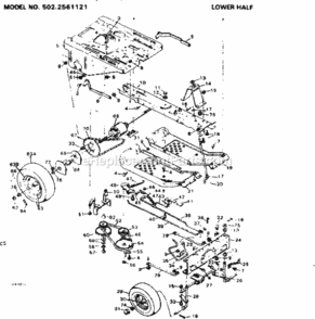 Part Location Diagram of 24714Z Craftsman Belt