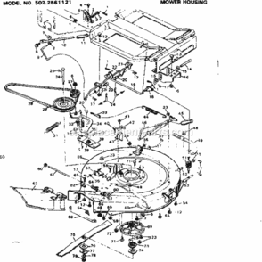 Part Location Diagram of 54138 Craftsman Bracket