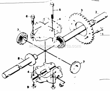 Page B Diagram and Parts List for 502256113  Craftsman Lawn Tractor