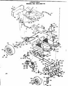 Part Location Diagram of 24662 Craftsman Board