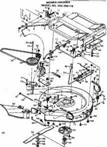 Part Location Diagram of 24633 Craftsman Skid L.H.