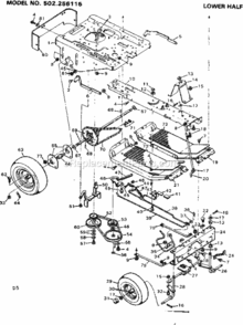 Part Location Diagram of 17X125 Craftsman Washer