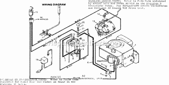 Part Location Diagram of 24595 Craftsman Engine