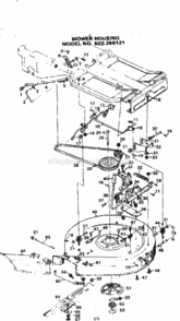 Part Location Diagram of 24629 Craftsman Bracket