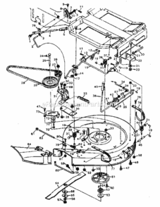 Page D Diagram and Parts List for 502256123  Craftsman Lawn Tractor