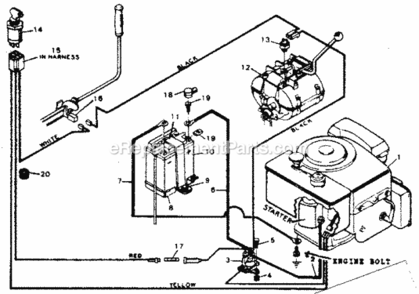 Part Location Diagram of 24965 Craftsman Short Block