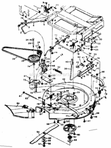 Page D Diagram and Parts List for 502256125  Craftsman Lawn Tractor