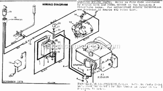 Part Location Diagram of 403128 Craftsman Complete Deck
