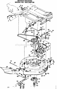 Part Location Diagram of 24517 Craftsman Bracket