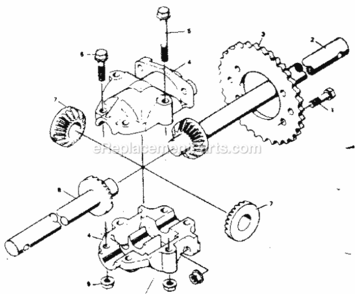 Page E Diagram and Parts List for 502256132  Craftsman Lawn Tractor