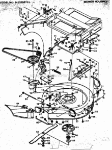 Page D Diagram and Parts List for 502256133  Craftsman Lawn Tractor