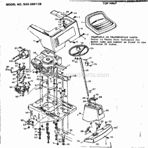 Part Location Diagram of 24842PA Craftsman Control