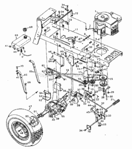 Part Location Diagram of 23874 Craftsman Spring